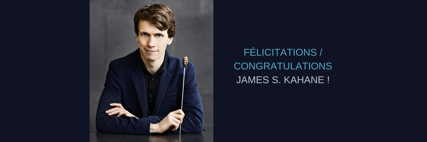 <h1>Congratulations James S. Kahane !</h1>